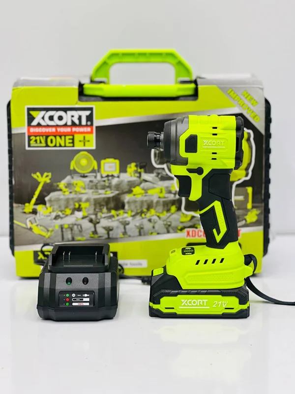 قویترین ایمپکت شارژی با تنظیم کنترل سرعت و گشتاور 220 نیوتون سیم پیچی مس ایکسکورت مدل 6351T اصلی