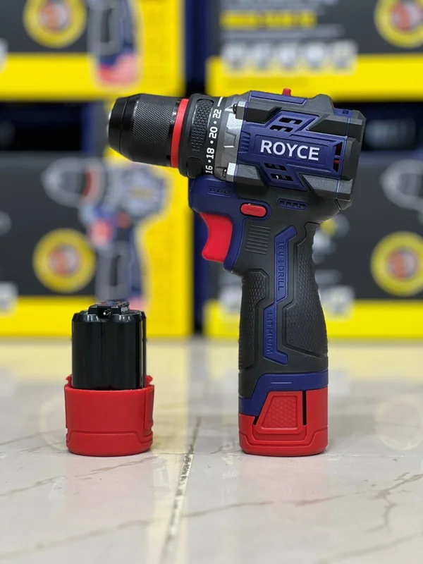 دریل شارژی گیربکس فلزی 16/8 ولت رویس مدل 16/8، ویدئو تست پائین صفحه