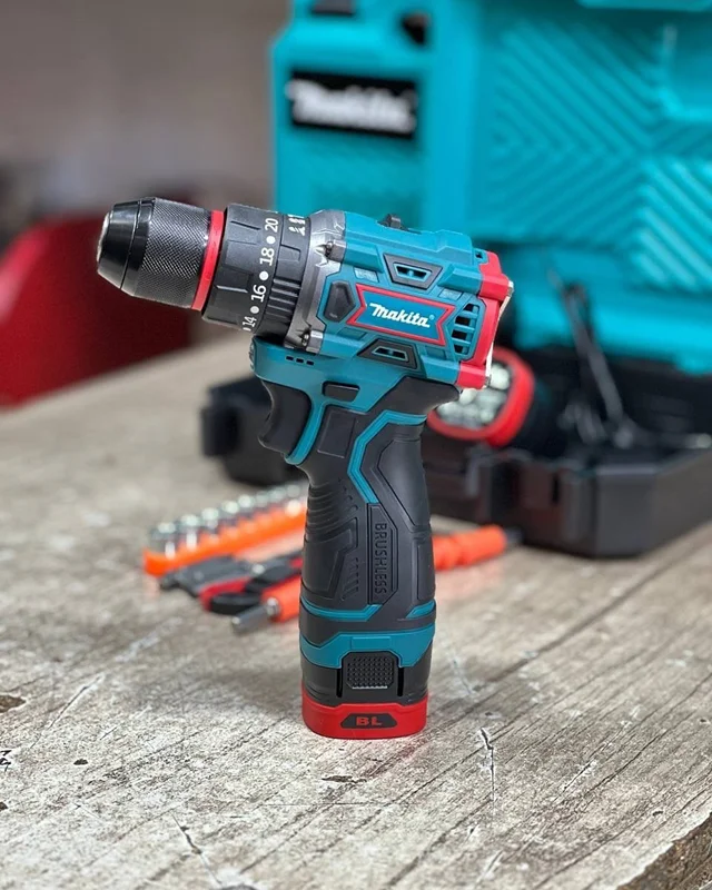 دریل شارژی پشت فلزی 24 ولت 3 کاره ماکیتا مدل 3K_24V